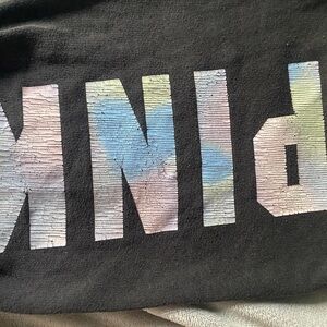 Black Pink Victorias Secret Sweatpants